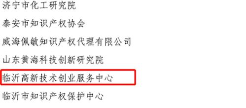 临沂科技创业园成功入选山东省首批专利导航服务基地，为创新创业注入专业动能